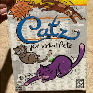 Catz Your Virtual Petz Game - Vibrant Purple